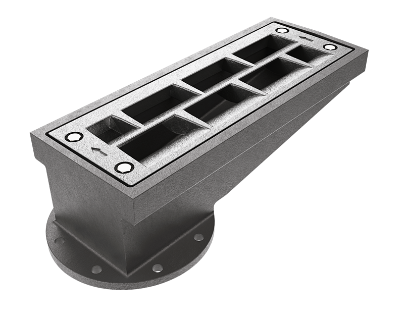JRH 7.5-22.5-F6 Directional Flow Grate